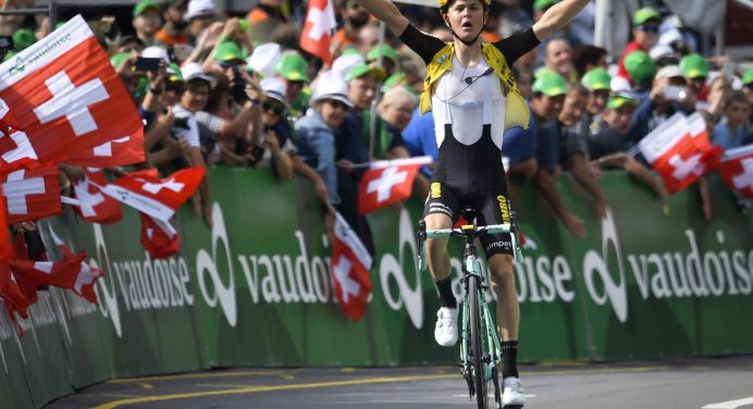 Tour de Suisse 2019: etap 6. Antwan Tolhoek po ucieczce