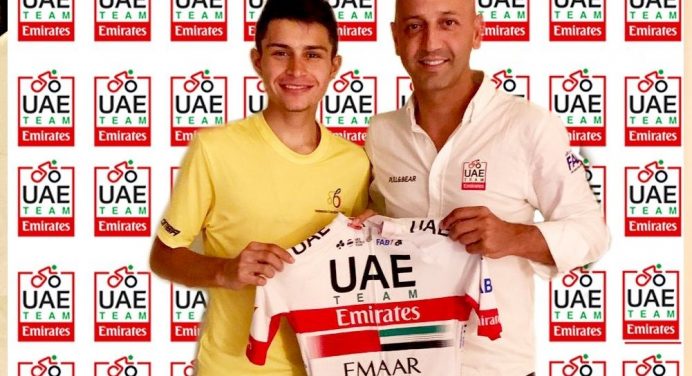 Andres Camilo Ardila w UAE Team Emirates