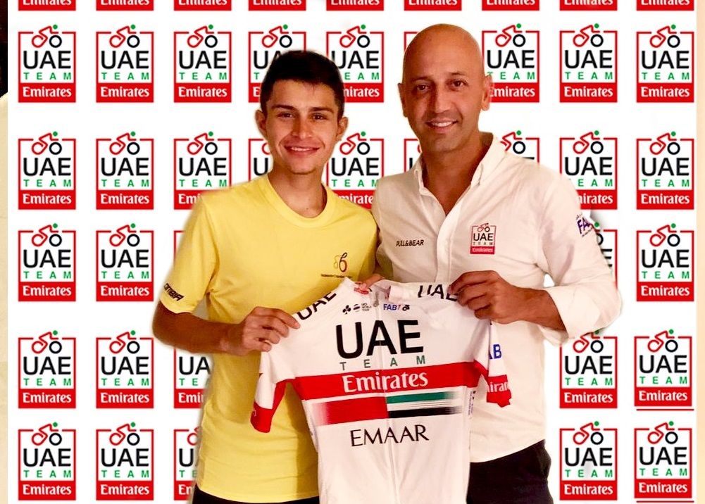 Andres Camilo Ardila w UAE Team Emirates