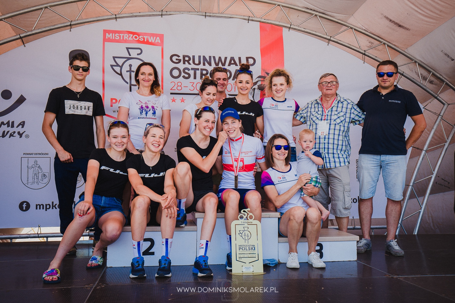 W obiektywie: mistrzowski wyścig wspólny kobiet w Ostródzie
