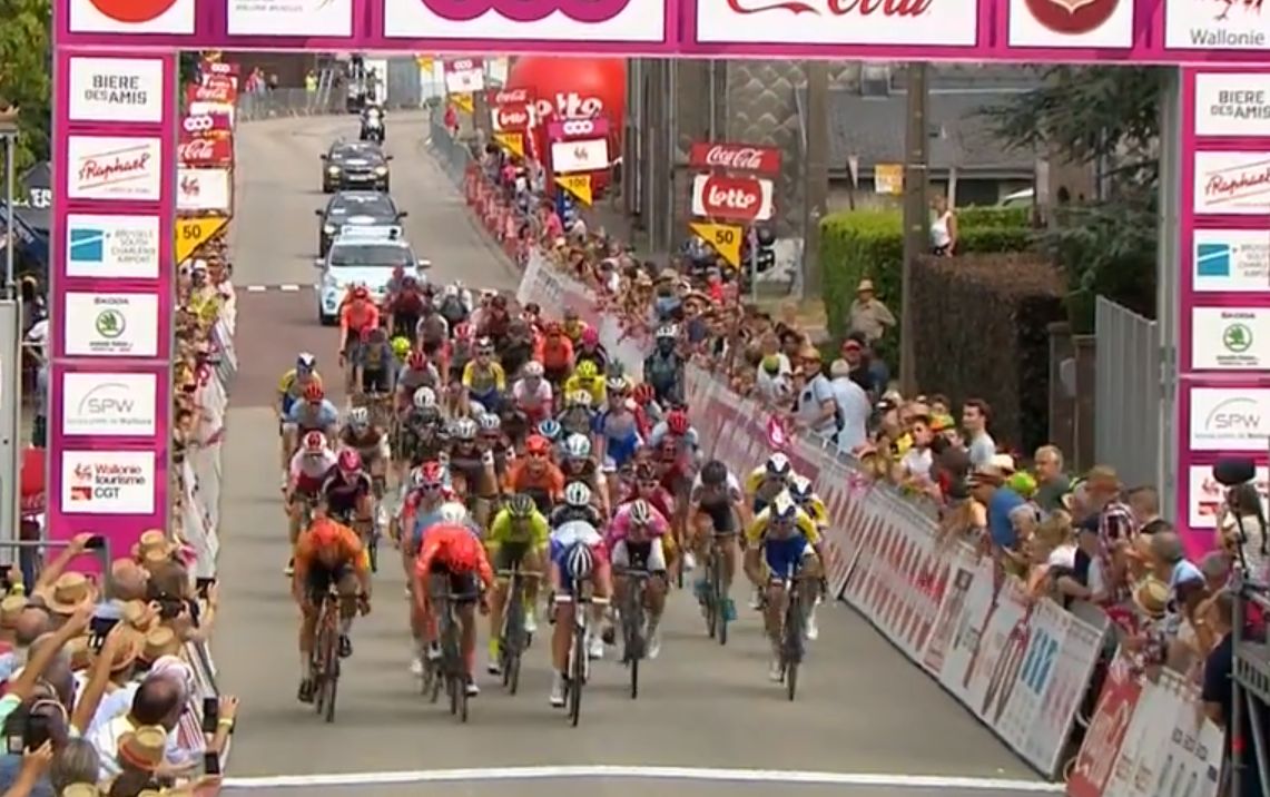 Tour de Wallonie 2019: etap 4. Arnaud Démare przed Szymonem Sajnokiem