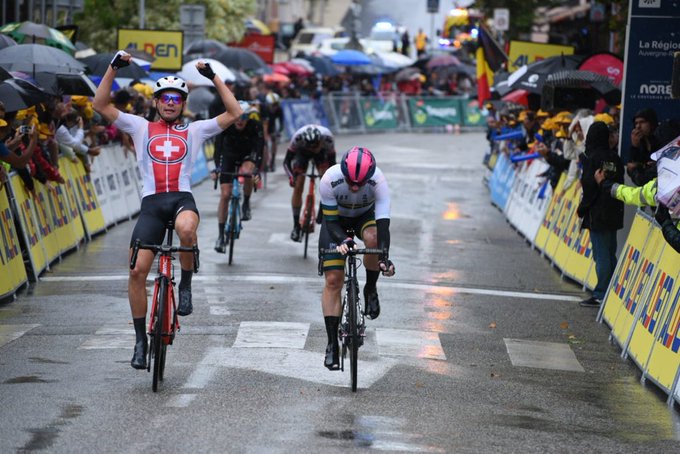 Tour de l’Avenir 2019: etap 6. Stefan Bissegger po ucieczce