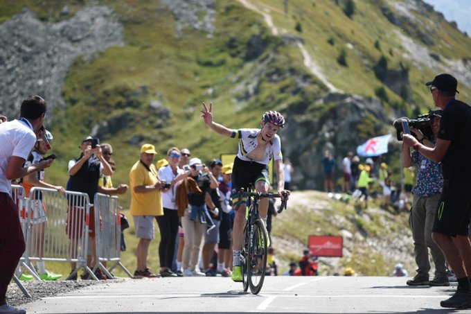 Tour de l’Avenir 2019: etap 8. Alexander Evans zdobył Col de la Loze