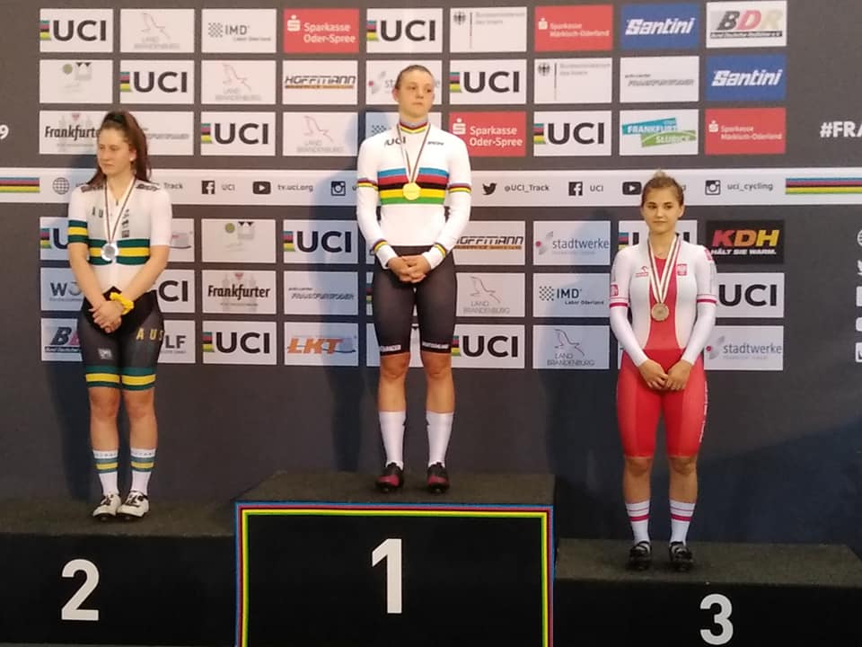 Torowe mistrzostwa świata juniorów 2019. Nikola Seremak z brązem w keirinie