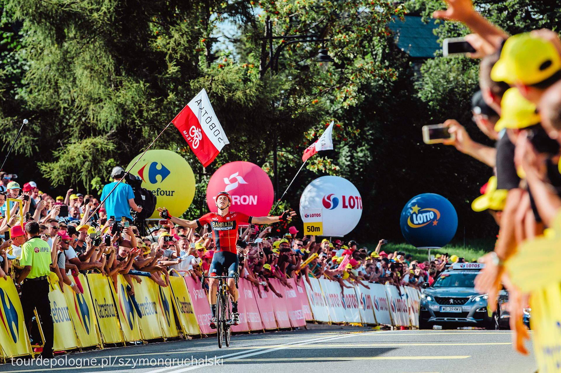 Tour de Pologne 2019: etap 7. Mohoric po pięknej akcji, Sivakov z generalką
