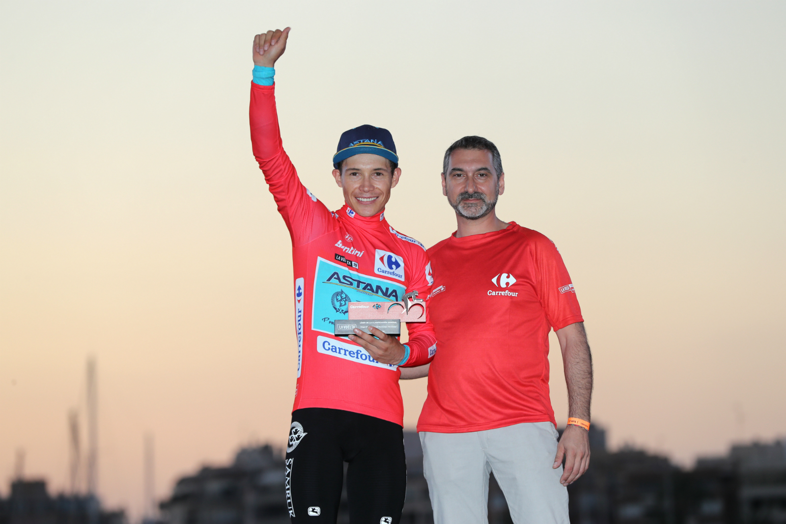 Vuelta a Espana 2019. Sukces Astany plusem dla Lopeza i Fuglsanga