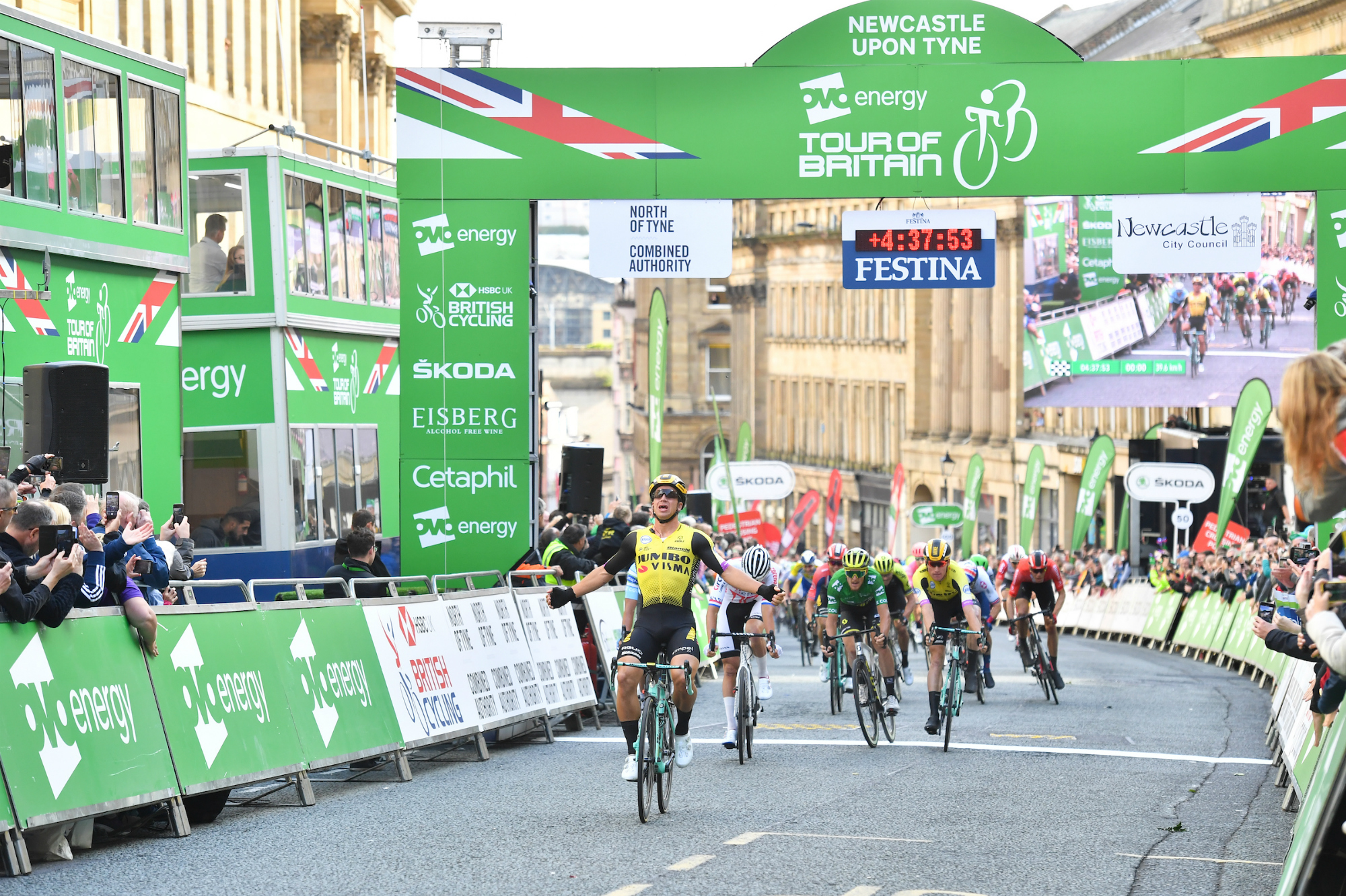 Tour of Britain 2019: etap 3. Dylan Groenewegen bez konkurencji