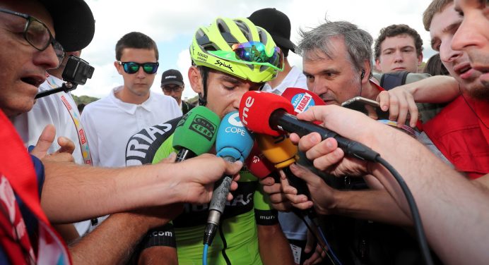 Vuelta a Espana 2019. Mikel Iturria kolarskim everymanem
