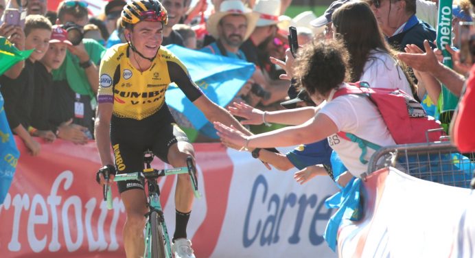 Vuelta a Espana 2019. Kuss zwycięski, Geoghegan Hart i Guerreiro myślami na jego miejscu