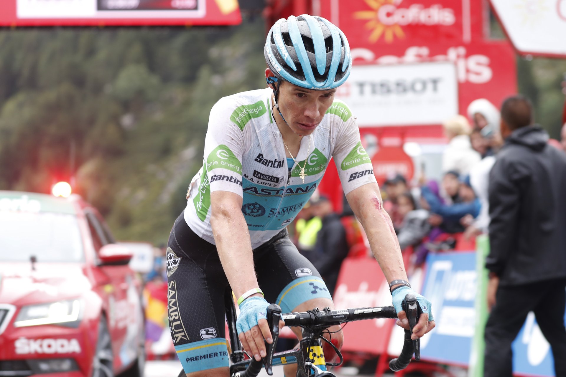 Vuelta a Espana 2019. Moc w nogach, szczęścia brak. Miguel Angel Lopez bez zysków w Andorze