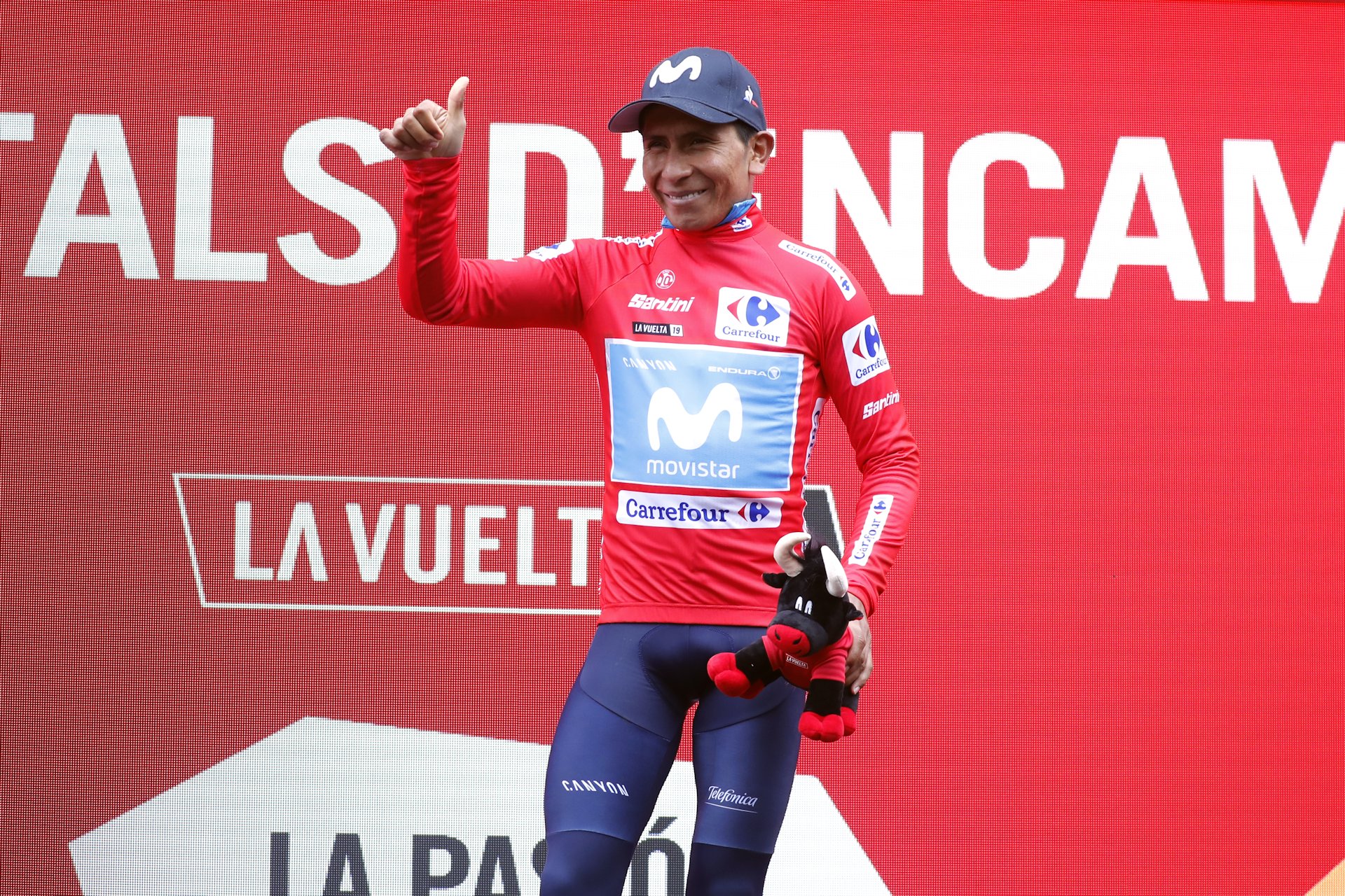 Vuelta a Espana 2019. Ofensywa Movistaru: koszulka dla Quintany, ale zyski niewielkie