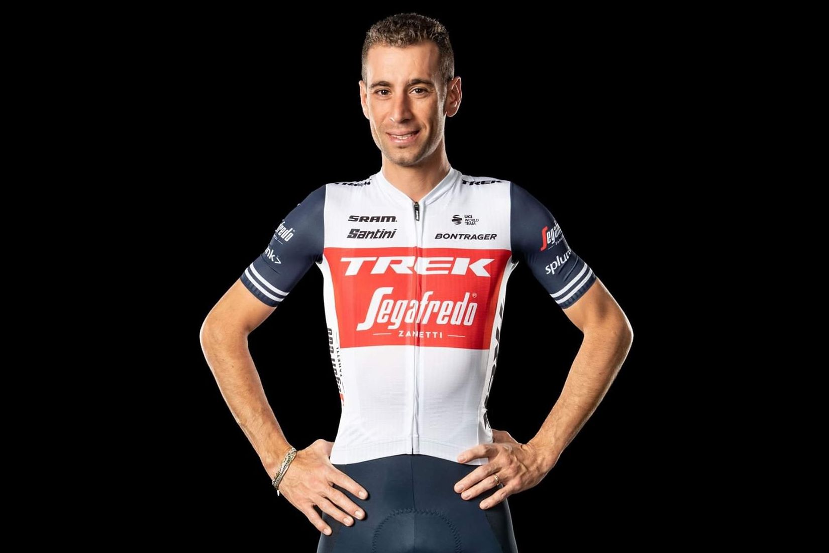 Vincenzo Nibali w koszulce Trek-Segafredo 2020