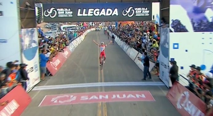 Vuelta a San Juan 2020: etap 5. Miguel Florez na Alto Colorado