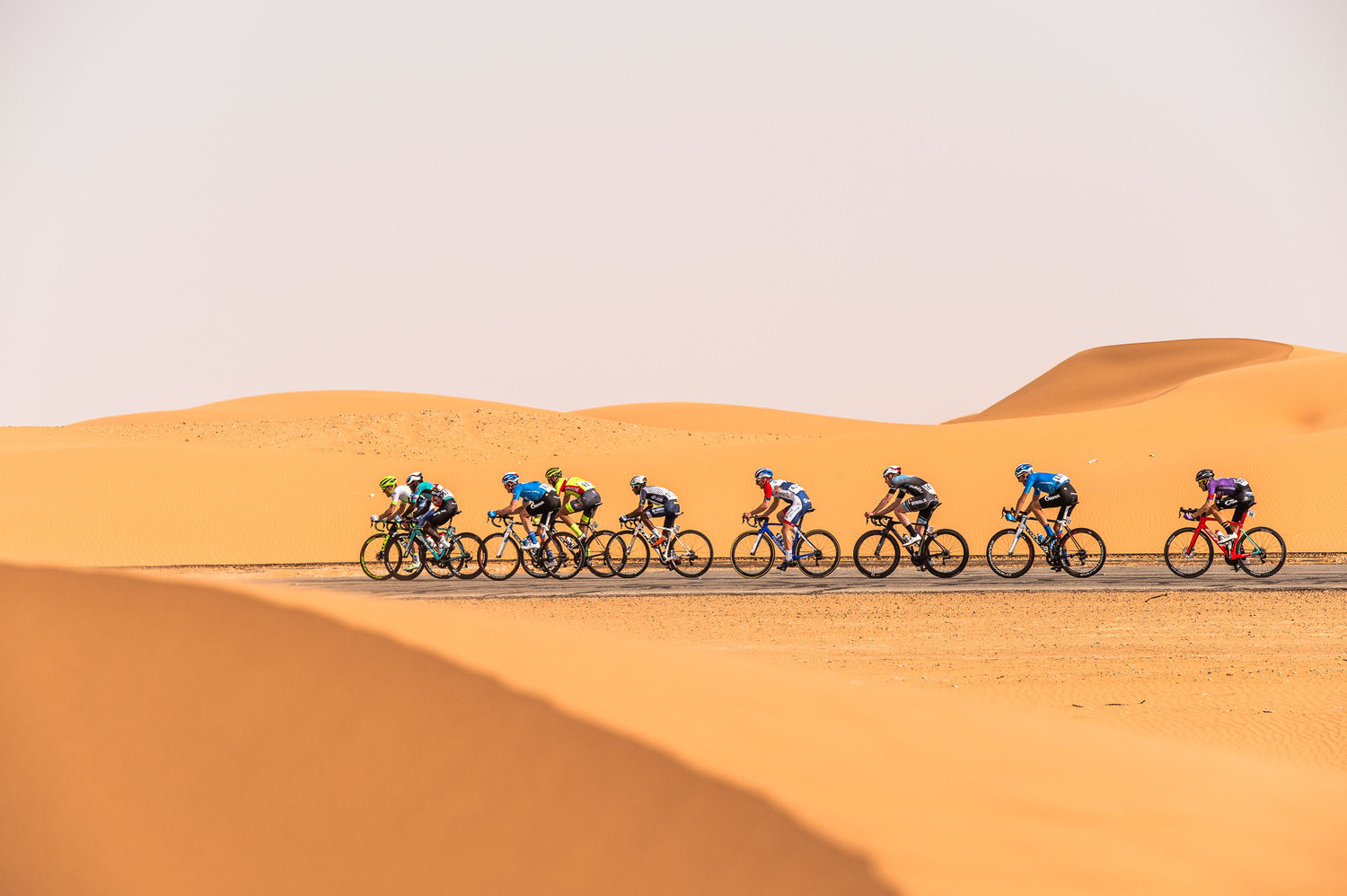 Rowerem przez pustynię. Zapowiedź UAE Tour 2020