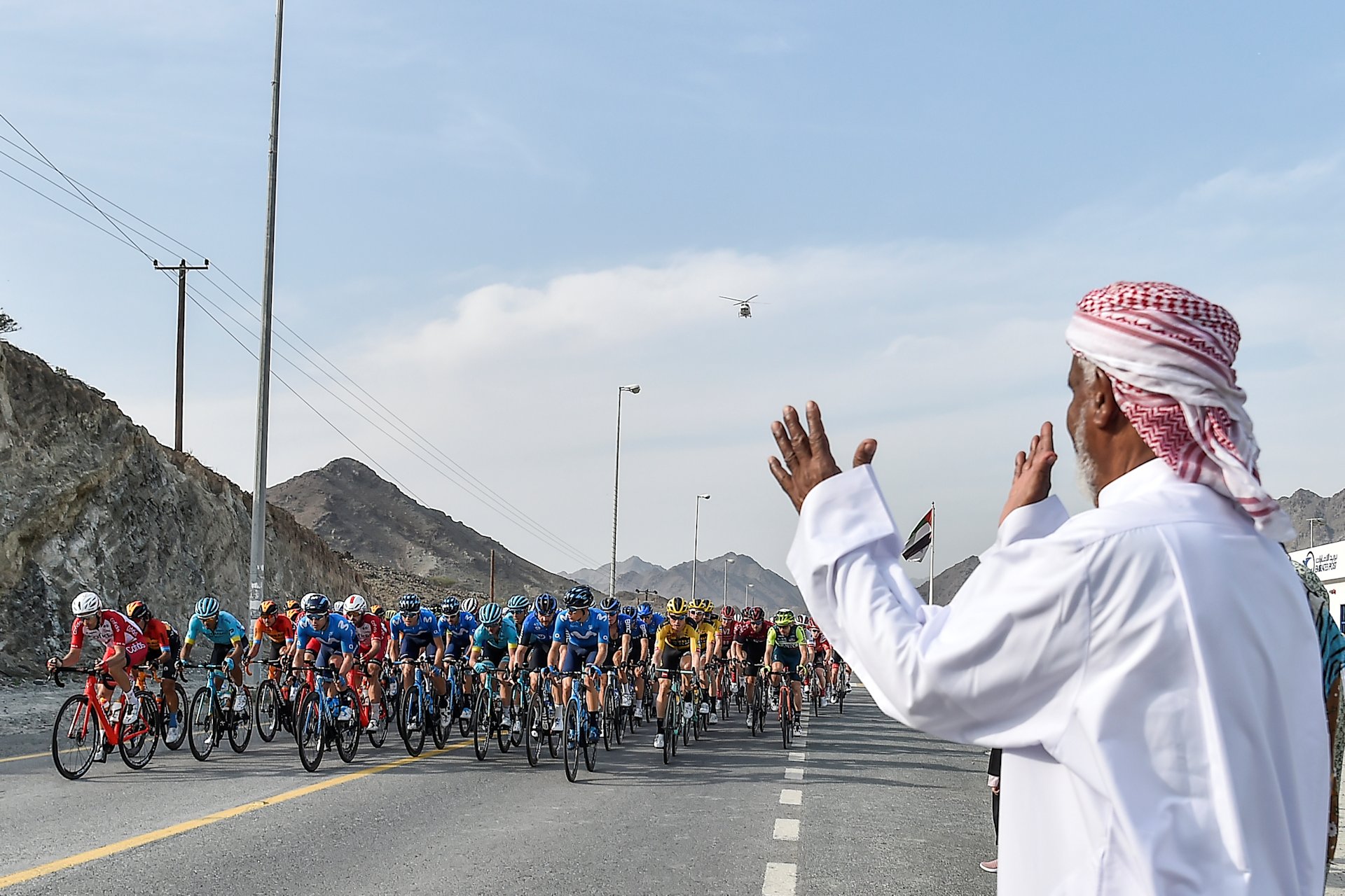 UAE Tour 2020. Pierwsze próbki bez koronawirusa