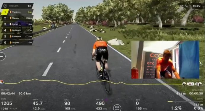 Greg Van Avermaet zwycięzcą wirtualnego De Ronde 2020