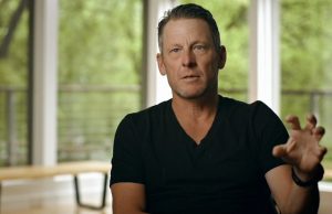 Lance Armstrong podczas wywiadu