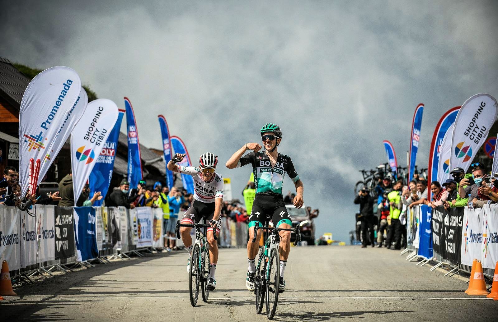 Sibiu Cycling Tour 2020: etap 1. Dublet Bory, Brożyna w czołówce