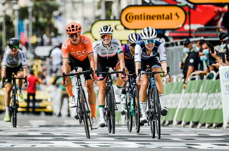 La Course by le Tour de France 2020. Deignan najlepsza w Nicei, Niewiadoma czwarta