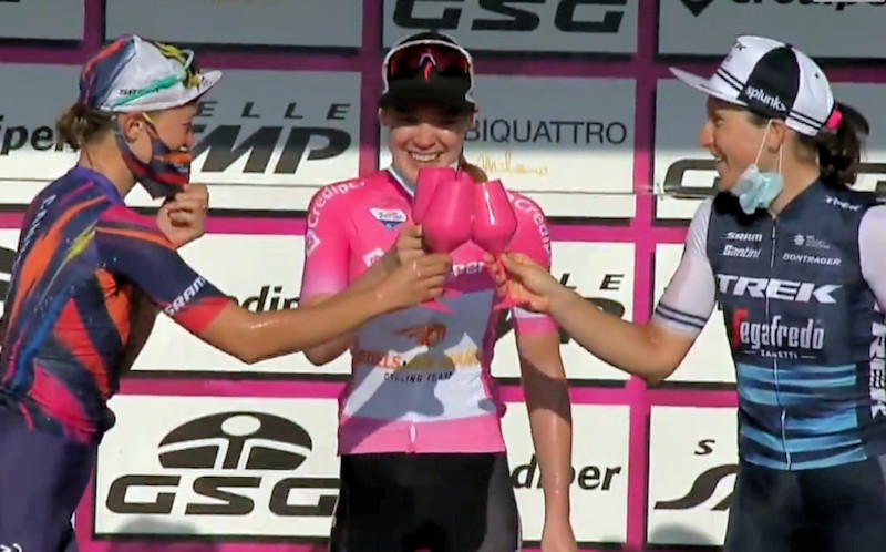 Giro Rosa 2020: etap 9. Muzic z ucieczki, generalka dla Van der Breggen przed Niewiadomą