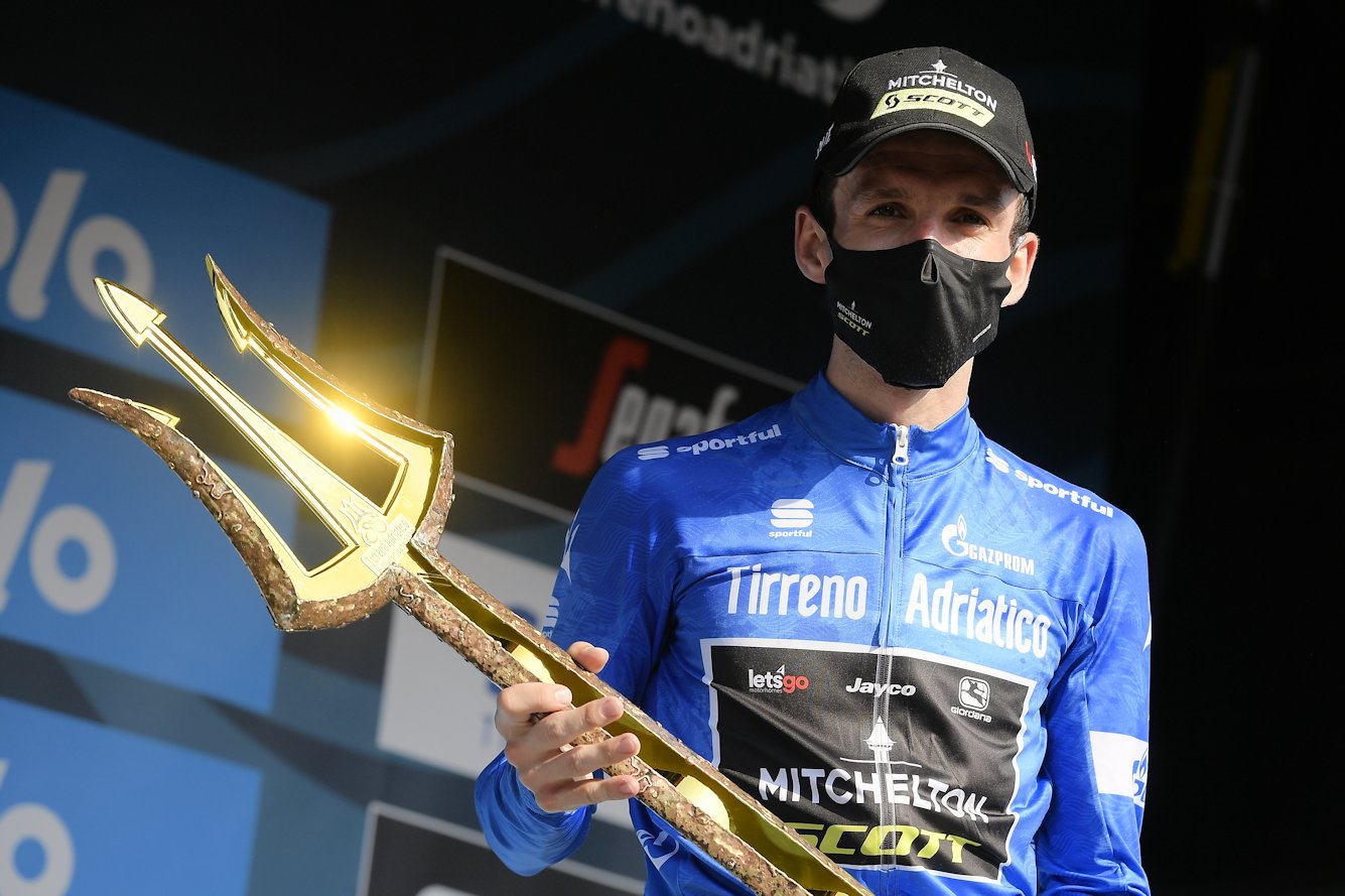 Tirreno-Adriatico 2020: etap 8. Ganna w czasówce, Yates w wyścigu, Majka na podium