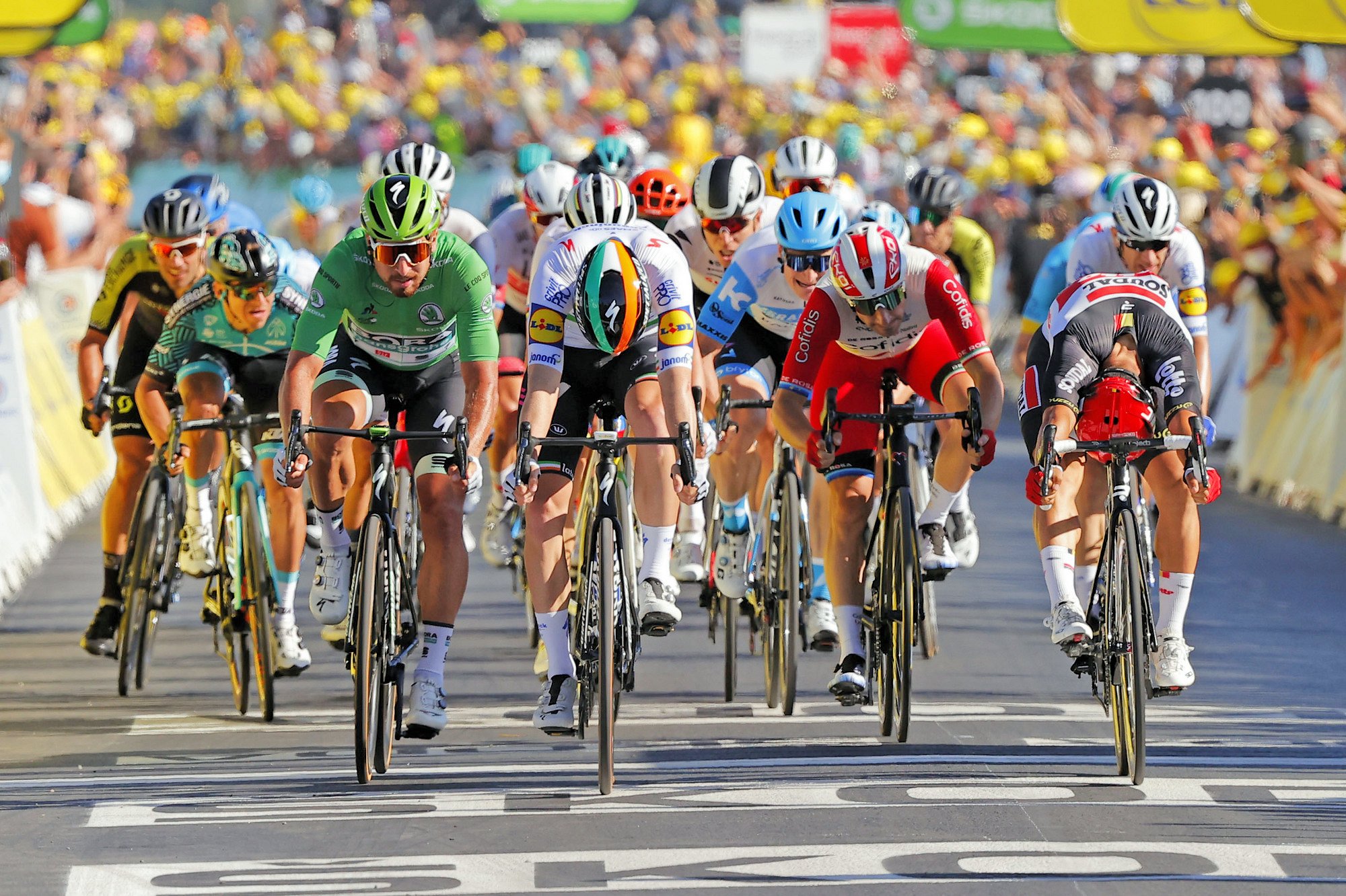 Tour de France 2020: etap 10. Sam Bennett po etap i zieloną koszulkę