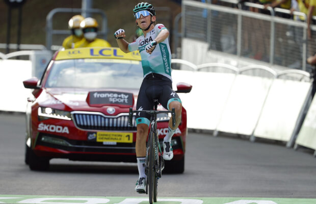 Lannard Kamna (Bora-hansgrohe) wygrywa etap Tour de France