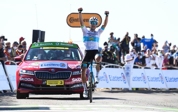 Tour de France 2020: etap 6. Alexey Lutsenko po samotnym rajdzie