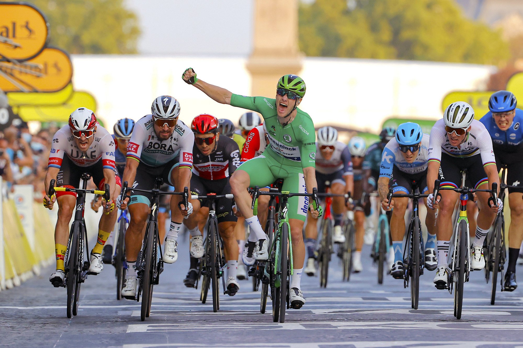 Tour de France 2020: etap 21. Bennett w Paryżu, Pogacar w blasku zwycięstwa