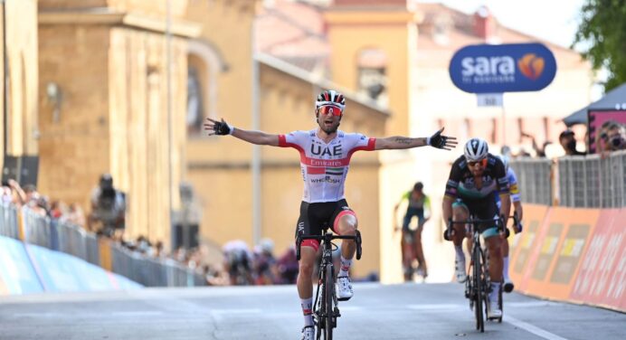 Giro d’Italia 2020: etap 2. Diego Ulissi najszybszy w Agrigento