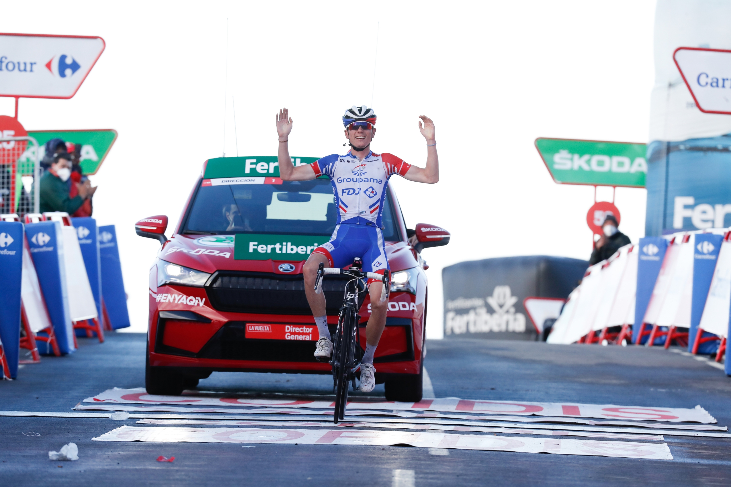 Vuelta a Espana 2020: etap 17. David Gaudu na La Covatilla