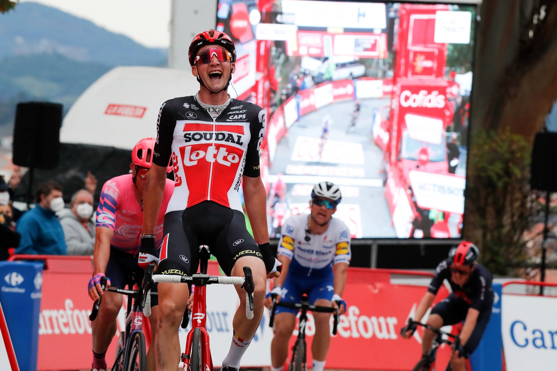 Vuelta a Espana 2020: etap 14. Tim Wellens znów najskuteczniejszy