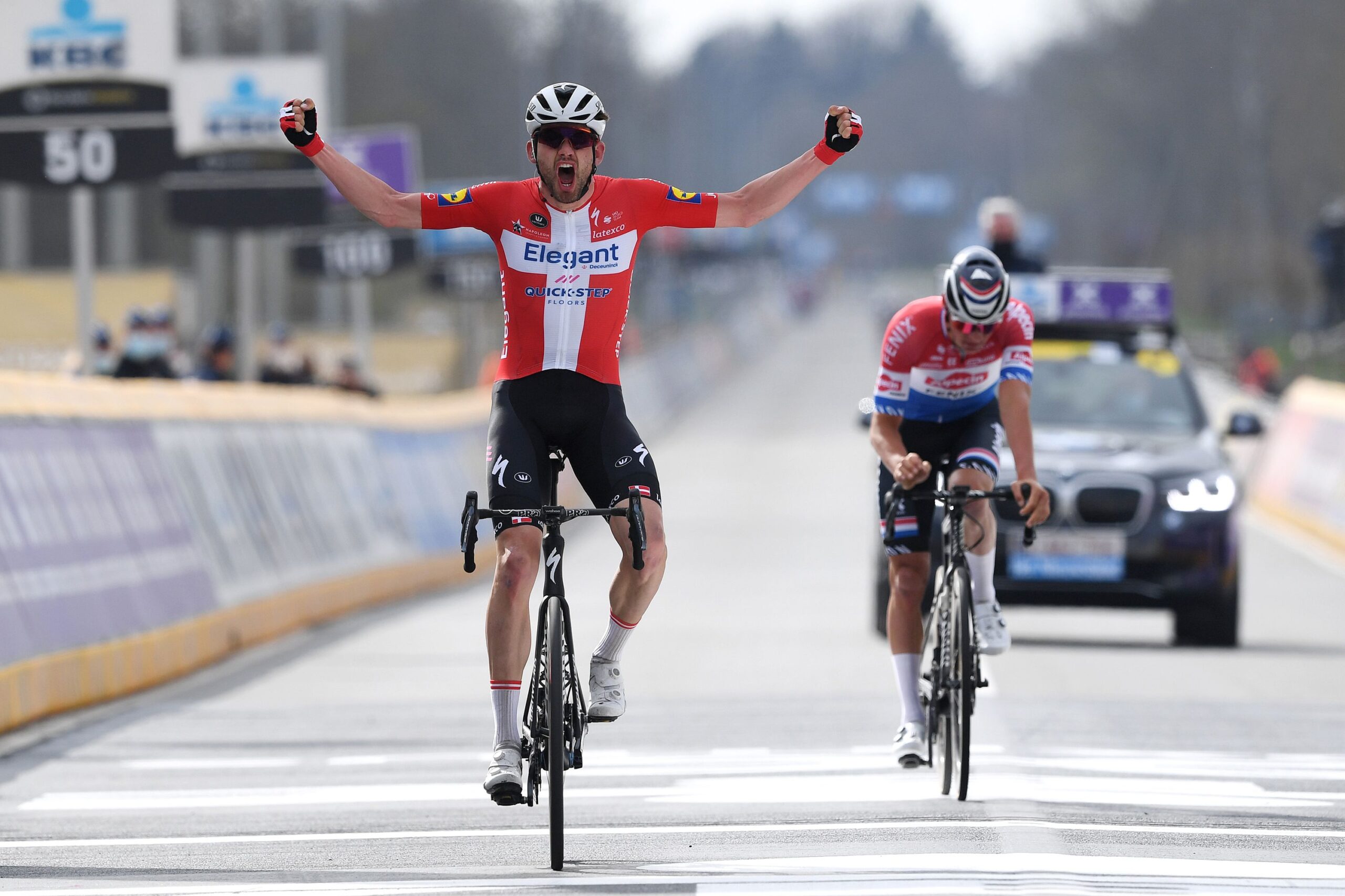 Kasper Asgreen wygrywa Ronde van Vlaanderen