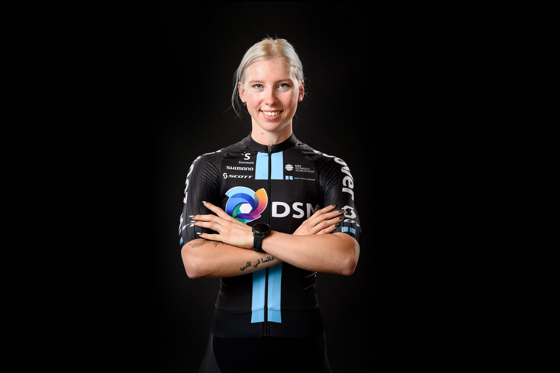 Ronde van Drenthe 2022. Lorena Wiebes przed Elisą Balsamo