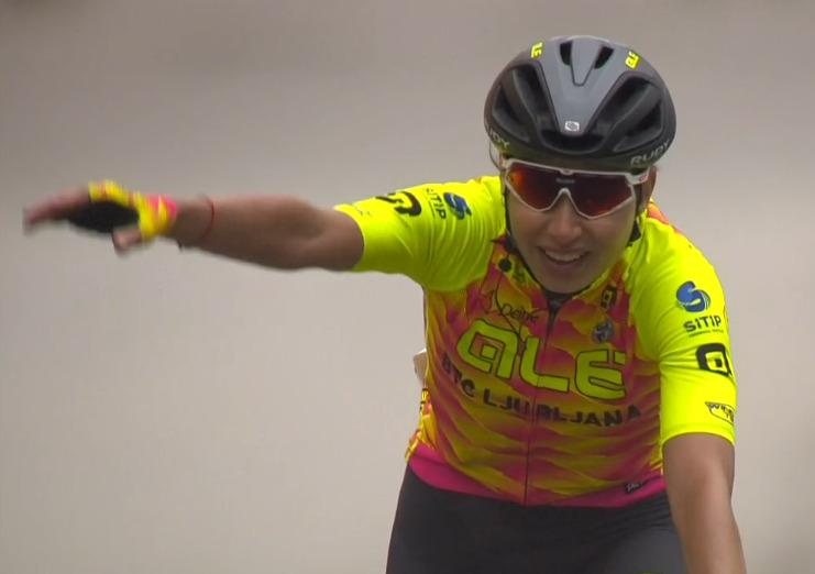 Vuelta a Burgos Feminas 2021: etap 2. Anastazja Chursina po 65 kilometrach w ucieczce