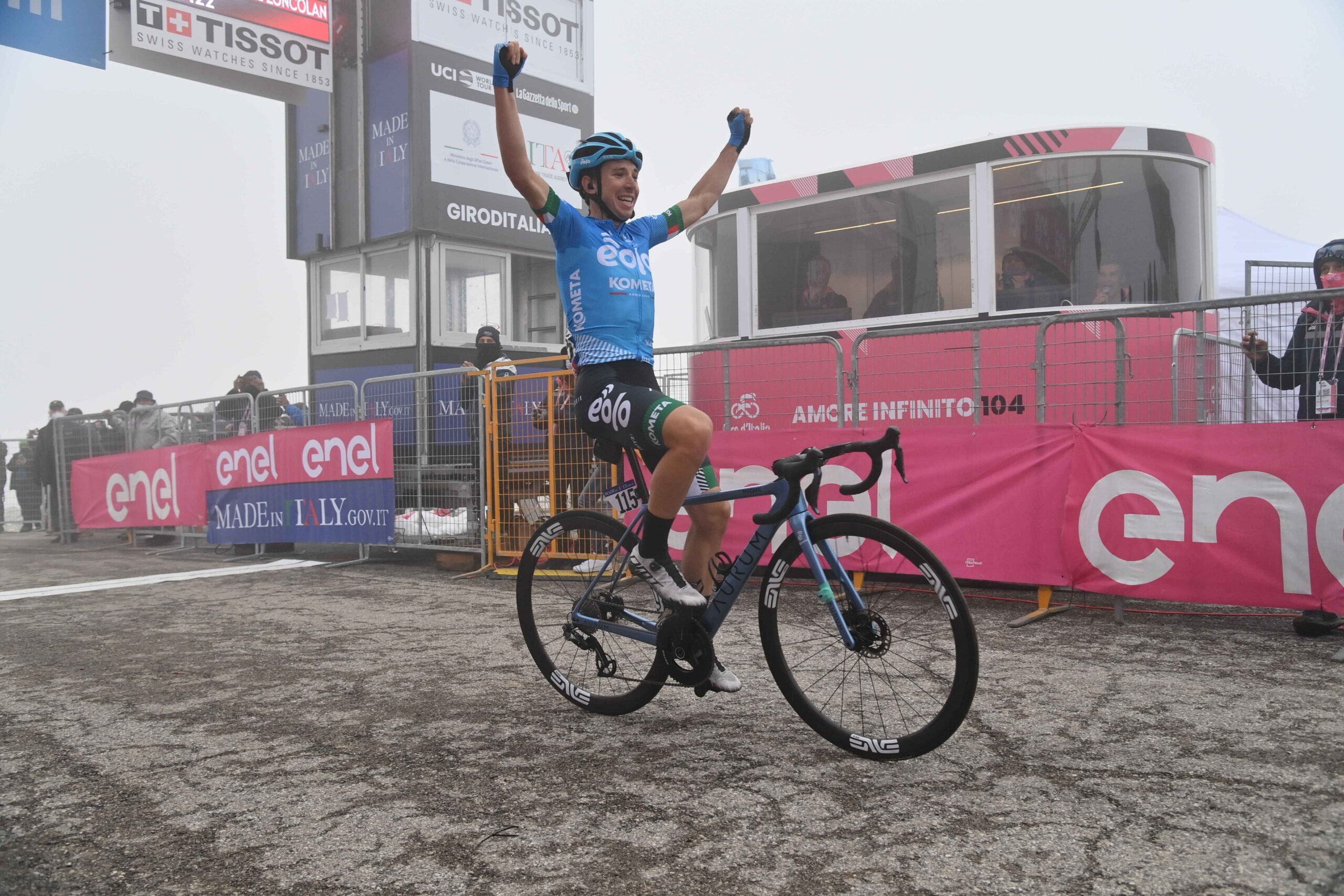 Giro d’Italia 2021: etap 14. Fortunato jak we śnie, Bernal odpowiedział Yatesowi