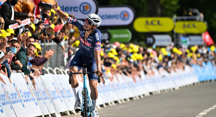 Tour de France 2021: etap 2. Niezmordowany Van der Poel na Mur de Bretagne
