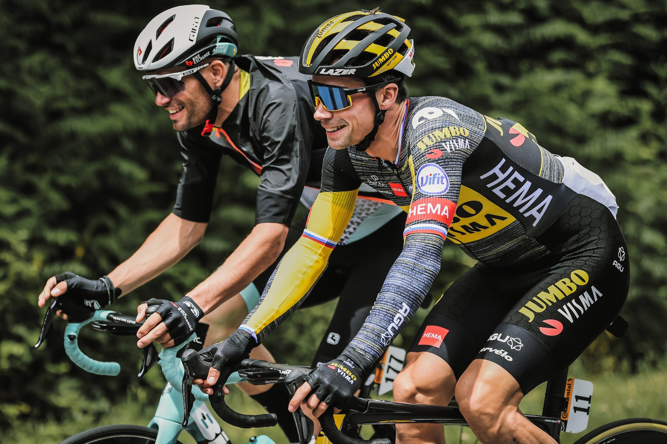 Tour de France 2021. Primoz Roglic poszkodowany w kraksie na 3. etapie