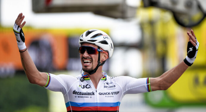 Tour de France 2021: etap 1. Julian Alaphilippe do ostatniego tchu