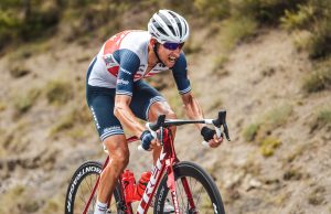 Bauke Mollema samotnie zmierza na metę 14. etapu Tour de France