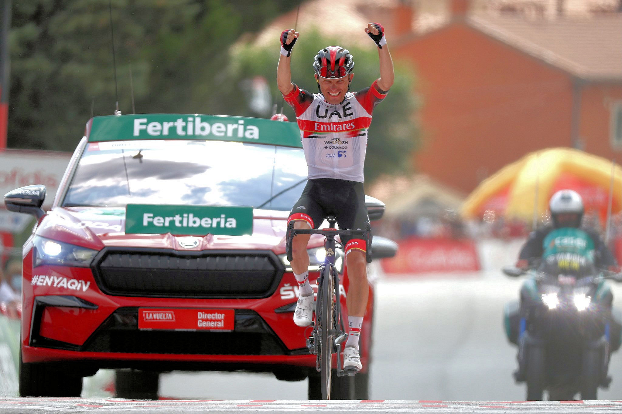 Vuelta a Espana 2021: etap 15. Rafał Majka zwycięski po imponującym rajdzie
