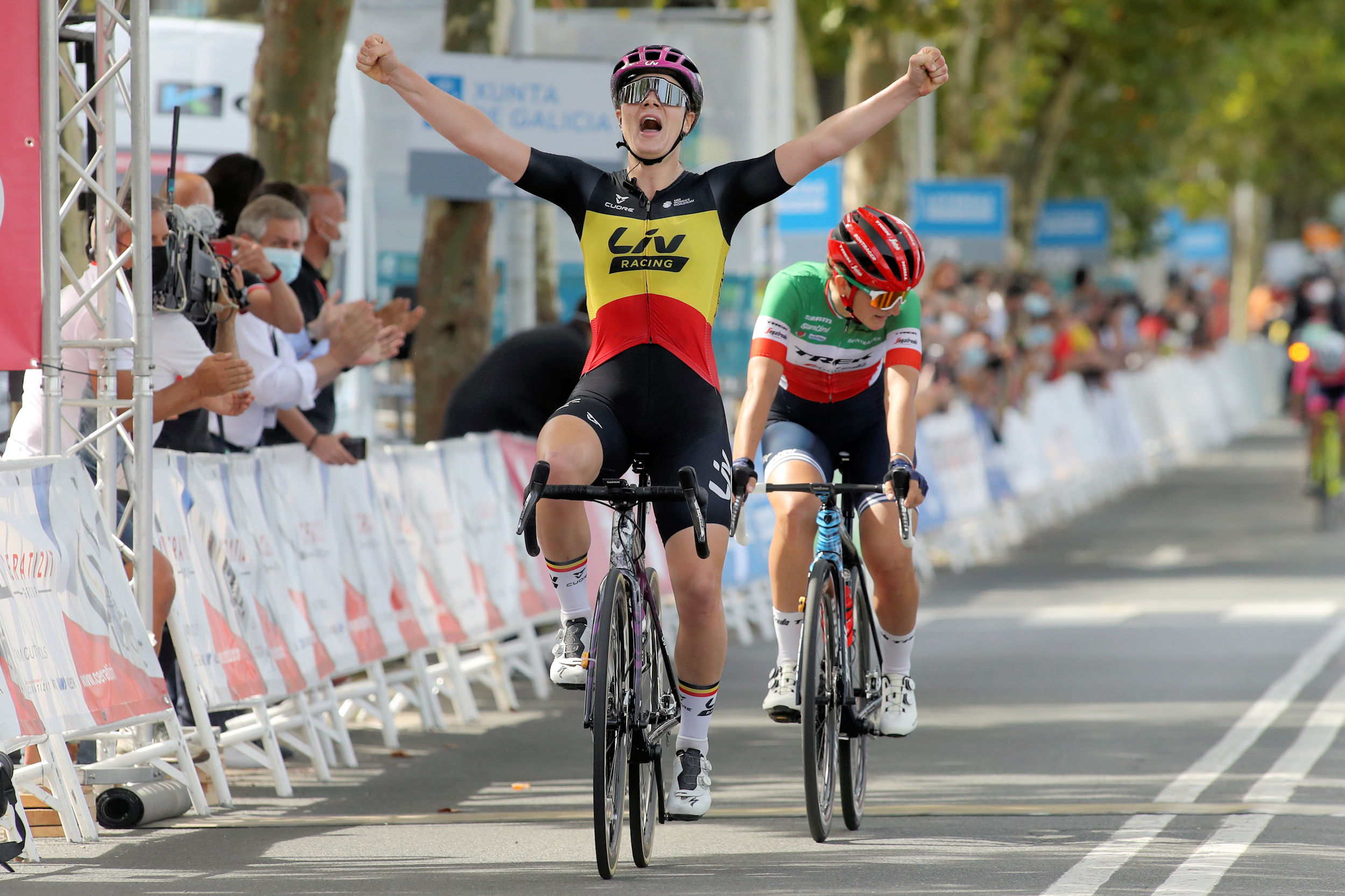 Challenge by la Vuelta 2021: etap 4. Dzień Lotte Kopecky, wyścig van Vleuten