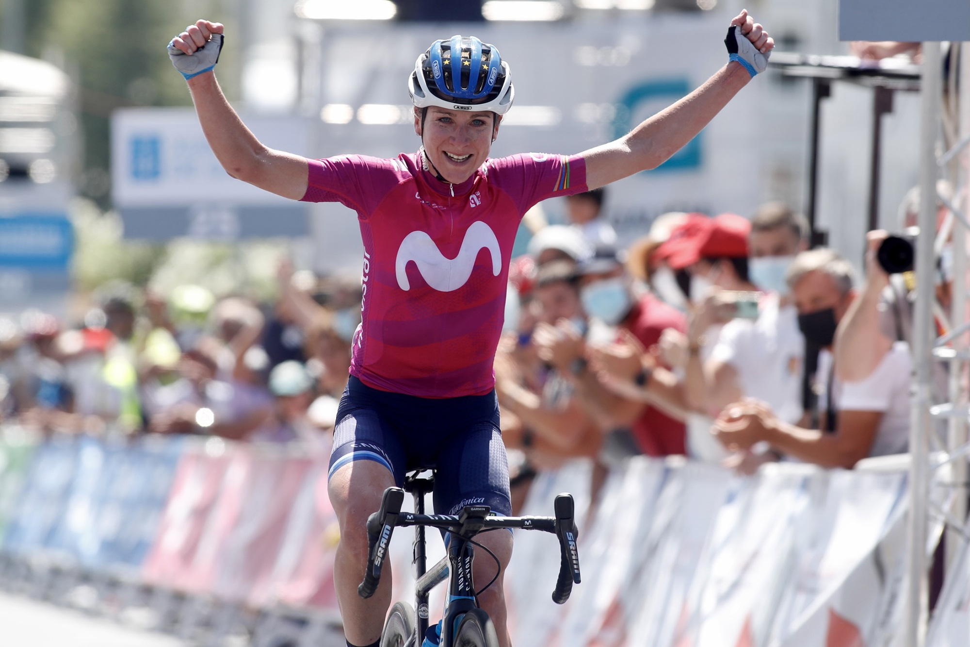 Challenge by la Vuelta 2020: etap 3. Van Vleuten na czele, Niewiadoma wysoko