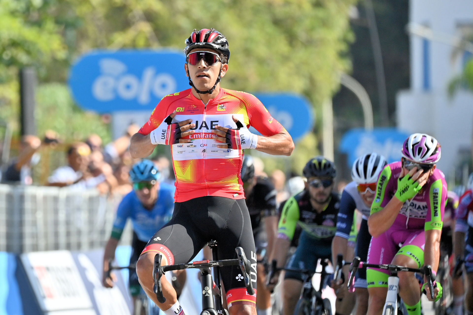 Giro di Sicilia 2021: etap 2. Juan Molano ponownie najszybszy