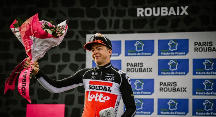 Florian Vermeersch ku Paryż-Roubaix