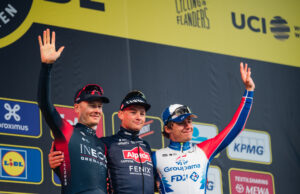 Podium Ronde van Vlaanderen 2022