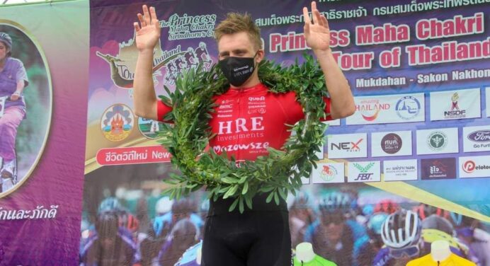 Marceli Bogusławski wygrał pierwszy etap Tour of Thailand