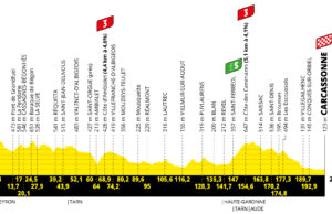 Profil 15. etapu Tour de France 2022