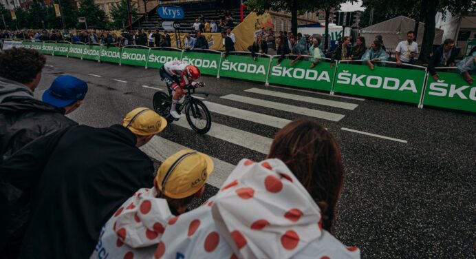 W obiektywie: Kopenhaga i deszczowy start Tour de France