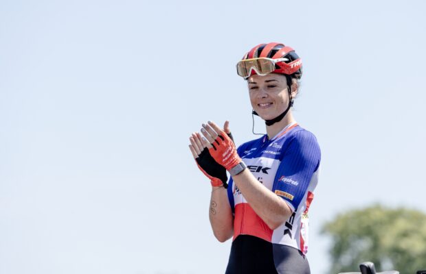 Audrey Cordon-Ragot na starcie Tour de France Femmes